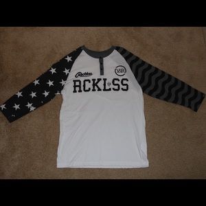 Young and Reckless 3/4 T-shirt